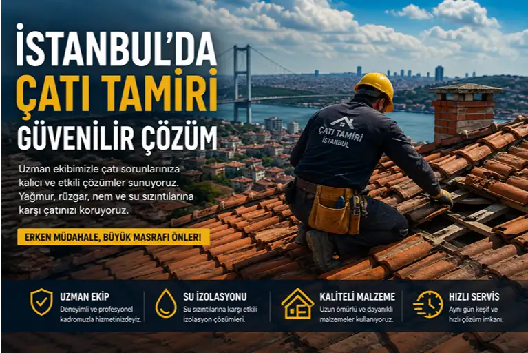 İstanbul’da Çatı Tamiri Neden Geciktirilmemeli? Uzmanından Tavsiyeler